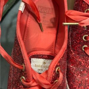 kate spade Sparkling Red Sneakers